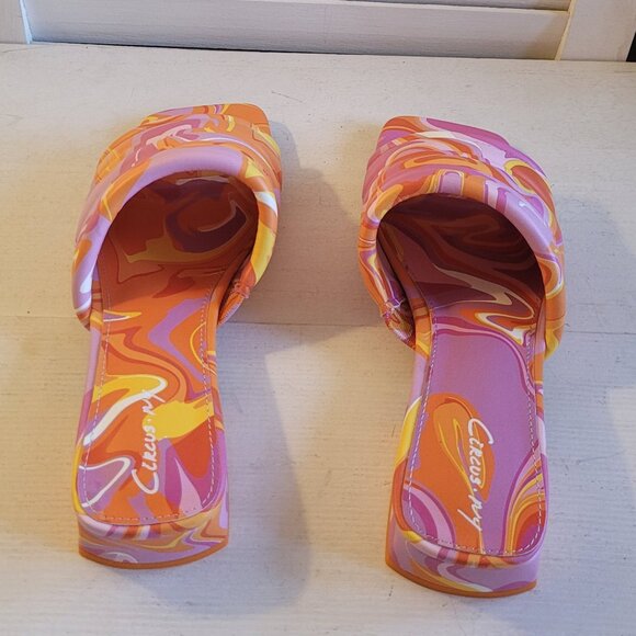 Sam Edelman Multicolor Slide Flats size 8 - Picture 3 of 6